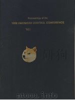 PROCEEDINGS OF THE 1989 AMERICAN CONTROL CONFERENCE VOL.1     PDF电子版封面     