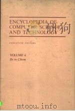 ENCYCLOPEDIA OF COMPUTER SCIENCE AND TECHNOLOGY VOLUME 4（ PDF版）