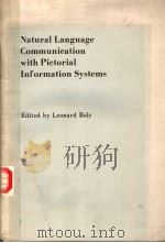 NATURAL LANGUAGE COMMUNICATION WITH PICTORIAL INFORMATION SYSTEMS（ PDF版）