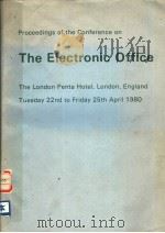 PROCEEDINGS OF THE CONFERENCE ON THE ELECTRONIC OFFICE（ PDF版）