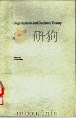 ORGANIZATION AND DECISION THEORY     PDF电子版封面    LRA HOROWITZ 