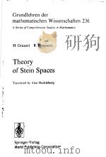 THEORY OF STEIN SPACES     PDF电子版封面    H.GRAUERT R. REMMERT 