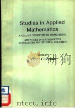 STUDIES IN APPLIED MATHEMATICS     PDF电子版封面  012305480X   