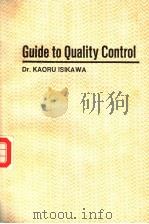 GUIDE TO QUALITY CONTROL     PDF电子版封面    DR.KAORU ISIKAWA 