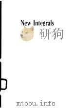 NEW INTEGRALS     PDF电子版封面    P.S.BULLEN P.Y.LEE J.L.MAWHIN 