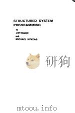 STRUCTURED SYSTEM PROGRAMMING     PDF电子版封面  0138545626   