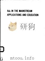 ADA IN THE MAINSTREAM:APPLICATIONS AND EDUCATION（ PDF版）
