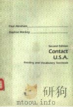 CONTACT U.S.A.READING AND VOCABULARY TEXTBOOK SECOND EDITION     PDF电子版封面  0131696165   