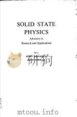 SOLID STATE PHYSICS ADVANCES IN RESEARCH AND APPLICATIONS VOLUME 38     PDF电子版封面  012607738X  HENRY EHRENREICH  DAVID TURNBU 
