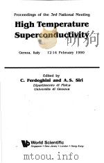 PROCEEDINGS OF THE 3RD NATIONAL MEETING HIGH TEMPERATURE SUPERCONDUCTIVITY     PDF电子版封面  9810202024  C.FERDEGHINI  A.S.SIRI 