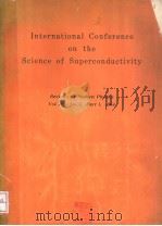 INTERNATIONAL CONFERENCE ON THE SCIENCE OF SUPERCONDUCTIVITY VOLUME 36     PDF电子版封面     