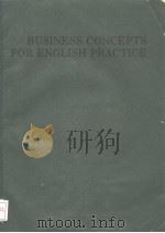 BUSINESS CONCEPTS FOR ENGLISH PRACTICE（ PDF版）