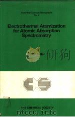 ELECTROTHERMAL ATOMIZATION FOR ATOMIC ABSORPTION SPECTROMETRY（ PDF版）