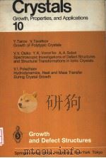 CRYSTALS 10 GROWTH AND DEFECT STRUCTURES（ PDF版）