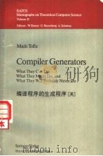 COMPILER GENERATORS     PDF电子版封面    W.BRAUER G. ROZENBERG A. SALOM 