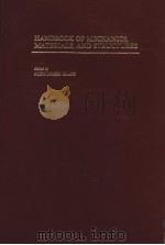 HANDBOOK OF MECHANICS，MATERIALS，AND STRUCTURES（1985年 PDF版）