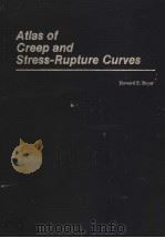 ATLAS OF CREEP AND STRESS-RUPTURE CURVES   1988  PDF电子版封面  087170322X  HOWARD E.BOYER 