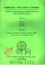 MODELLING，SIMULATION & CONTROL  VOL.3   1993  PDF电子版封面  7312004467  BAO YUANLU SHEN LIAN 