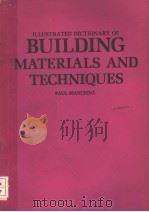 ILLUSTRATED DICTIONARY OF BUILDING MATERIALS AND TECHNIQUES（ PDF版）