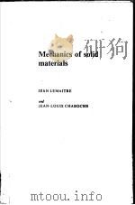 MECHANICS OF SOLID MATERIALS     PDF电子版封面     