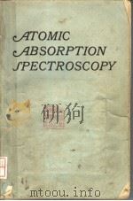ATOMIC ABSORPTION SPECTROSCOPY（ PDF版）