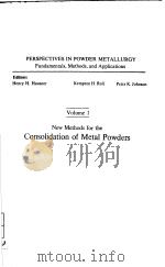 PERSPECTIVES IN POWDER METALLURGY VOLUME Ⅰ（ PDF版）