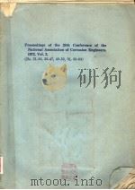 PROCEEDINGS OF THE 28TH CONFERENCE OF THE NATIONAL ASSOCIATION OF CORROSION ENGINEERS，1972 VOLUME Ⅱ     PDF电子版封面     