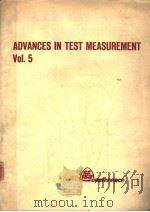 ADVANCES IN TEST MEASUREMENT VOL.5     PDF电子版封面     