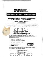 AIRCRAFT MAINTENANCE CHEMICALS & MATERIALS SECTION SET     PDF电子版封面     