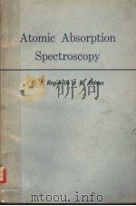 ATOMIC ABSORPTION SPECTROSCOPY A PRACTICAL GUIDE（ PDF版）