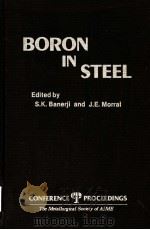 BORON IN STEEL     PDF电子版封面  0895203634  S.K.BANERJI AND J.E.MORRAL 