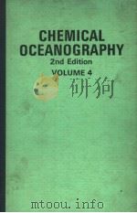 CHEMICAL OCEANOGRAPHY VOLUME 4 2ND EDITION     PDF电子版封面  0125886047  J.P.RILEY AND G.SKIRROW 