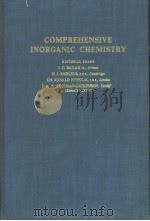 COMPREHENSIVE INORGANIC CHEMISTRY  IN FIVE VOLUMES  VOLUME 1（1973 PDF版）