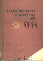CONTINUOUS CASTING.85（ PDF版）