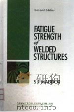 FATIGUE STRENGTH OF WELDED STRUCTURES（ PDF版）