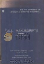 FULL MANUSCRIPTS SESSION　Ⅰ（ PDF版）