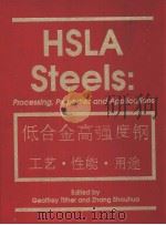 HSLA STEELS: PROCESSING PROPERTIES AND APPLICATIONS     PDF电子版封面    CONFERENCE CHAIRMAN 
