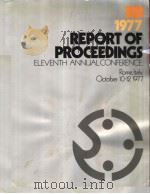 IISI 1977 REPORT OF PROCEEDINGS EELEVENTH ANNUAL CONFERENCE（ PDF版）