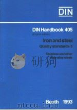 IRON AND STEEL QUALITY STANDARDS 5：STAINLESS AND OTHER HIGH-ALLOY STEELS     PDF电子版封面     