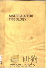 MATERIALS FOR TRIBOLOGY（ PDF版）