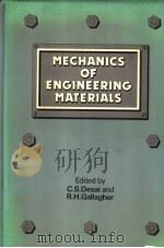 MECHANICS OF ENGINEERING MATERIALS     PDF电子版封面    C.S.DESAI AND R.H.GALLAGHER 