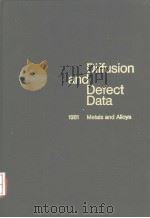 METALS AND ALLOYS 1981 DIFFUSION AND DEFECT DATA VOLUME 25（ PDF版）