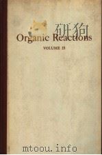 ORGANIC REACTIONS  VOLUME 15（ PDF版）