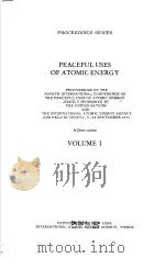 PEACEFULUSES OF ATOMIC ENERGY VOLUME Ⅰ（ PDF版）