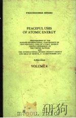 PEACEFULUSES OF ATOMIC ENERGY VOLUME Ⅳ（ PDF版）