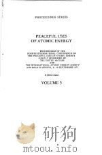 PEACEFULUSES OF ATOMIC ENERGY VOLUME Ⅴ（ PDF版）