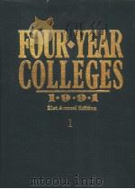 PETERSONSGUIDE TO FOUR-YEAR COLLEGES 1991 21ST ANNUAL EDITION 1     PDF电子版封面     