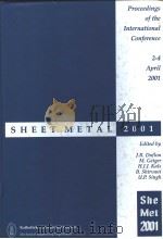 PROCEEDINGS OF THE 9TH INTERNATIONAL CONFERENCE ON SHEET METAL 2001（ PDF版）