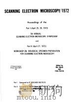 SCANNING ELECTRON MICROSCOPY 1972（ PDF版）