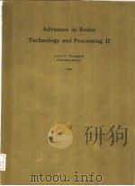 ADVANCES IN RESIST TECHNOLOGY AND PROCESSING Ⅱ     PDF电子版封面  0892525746  F.THOMPSON 